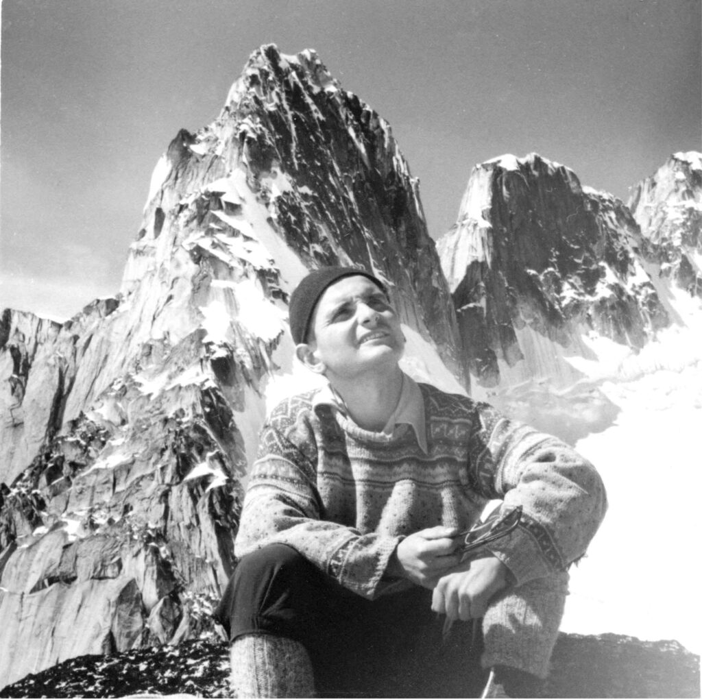 01_Klen 1957 na ledovci Bugaboo